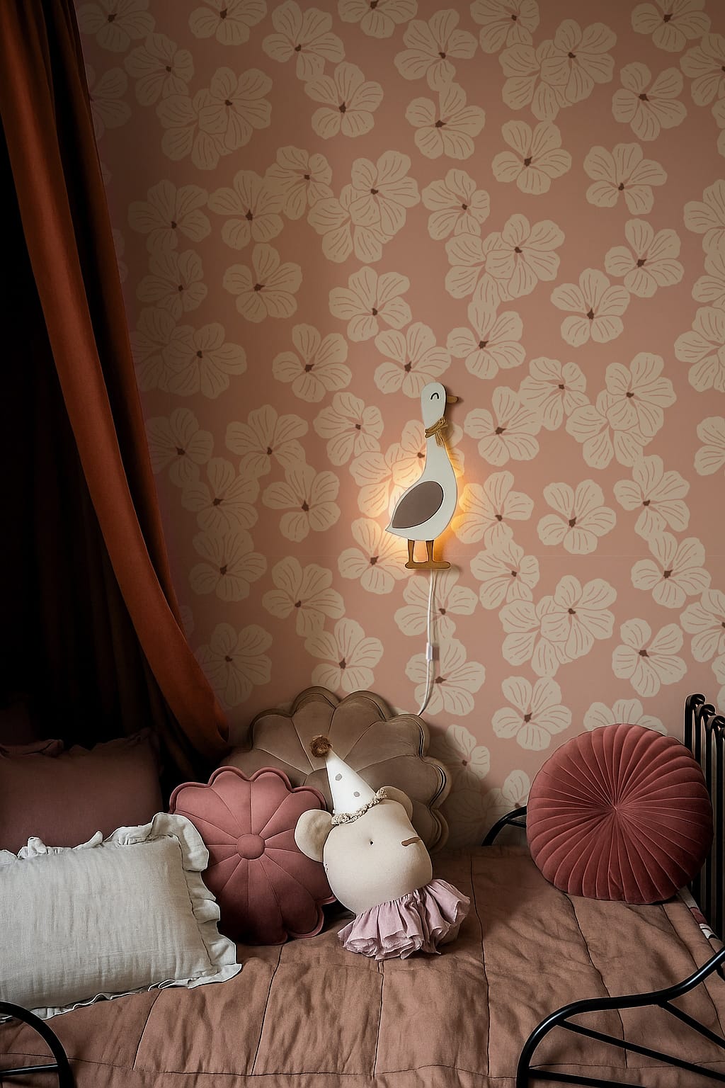 Tapete Blumen Altrosa Blumentapete floral Kinderzimmer Mädchenzimmer Teenagerzimmer Mädchenzimmer Tapete Blumen Altrosa Blumentapete floral Kinderzimmer Mädchenzimmer Teenagerzimmer Mädchenzimmer