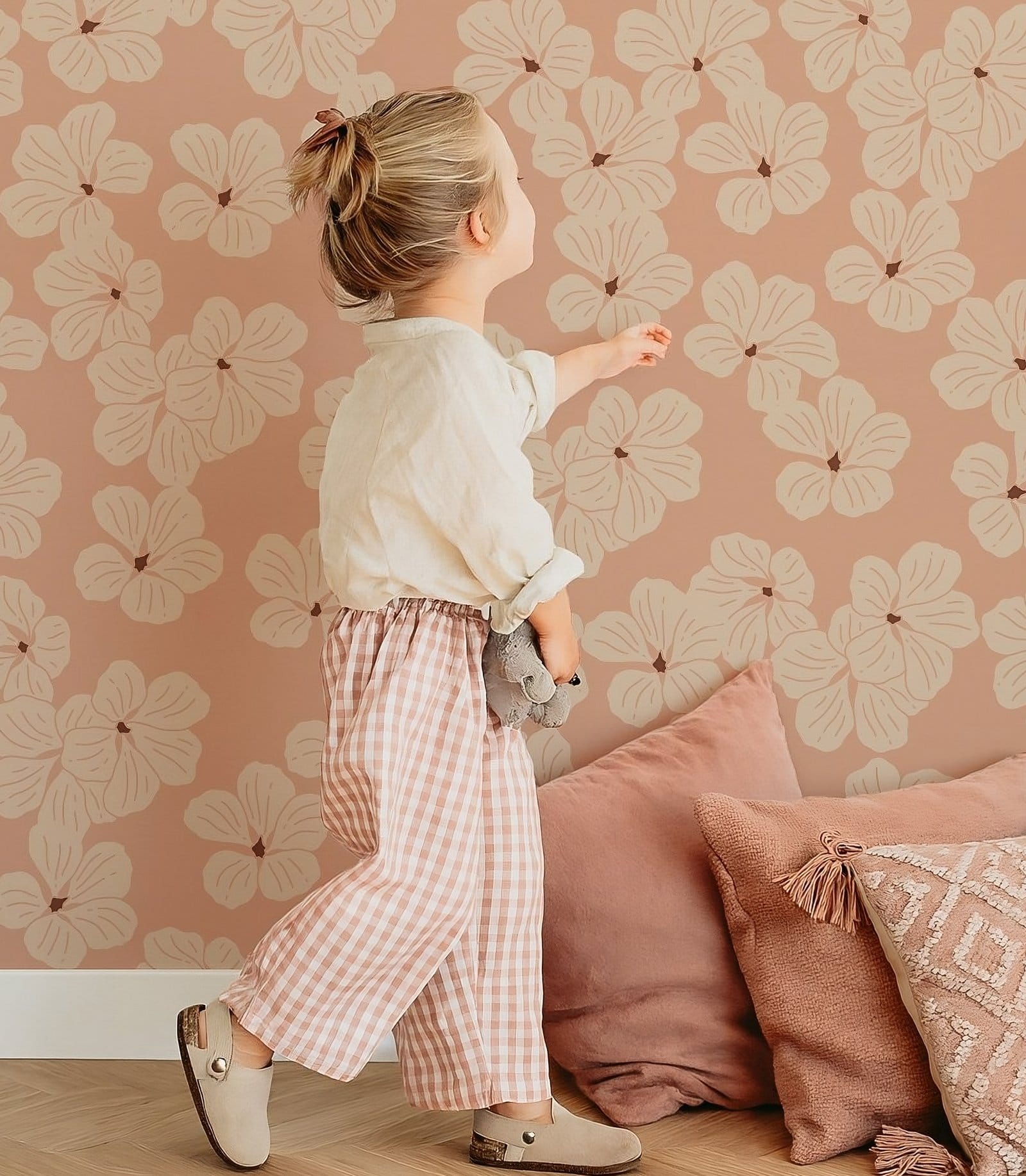 Tapete Blumen Altrosa Blumentapete floral Kinderzimmer Mädchenzimmer Teenagerzimmer Mädchenzimmer Tapete Blumen Altrosa Blumentapete floral Kinderzimmer Mädchenzimmer Teenagerzimmer Mädchenzimmer